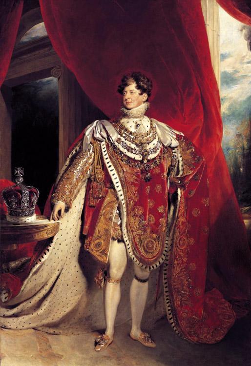 Sir Thomas Lawrence George IV (mk25) oil painting picture